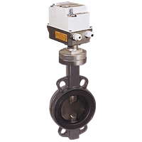 KLE-TA Butterfly Isolating Valve with Electric Actuator